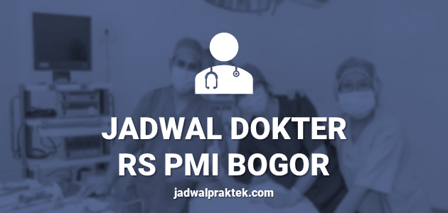 jadwal dokter rs pmi bogor