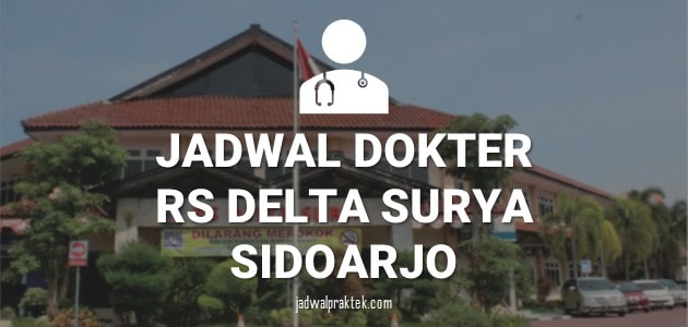 JADWAL DOKTER RS DELTA SURYA SIDOARJO